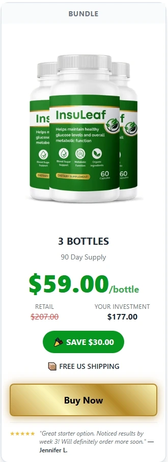 Insuleaf-3 bottles